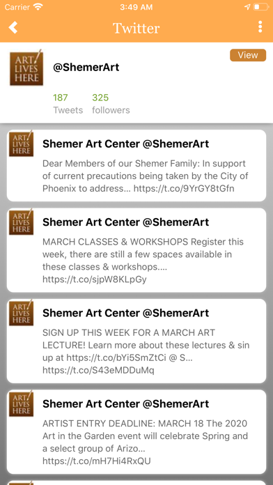 Shemer Art Center screenshot 3
