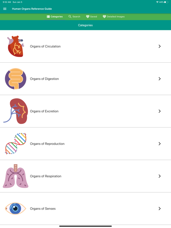 Screenshot #4 pour Human Organs Anatomy Reference