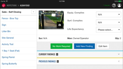 Screenshot #2 pour Playground Inspections