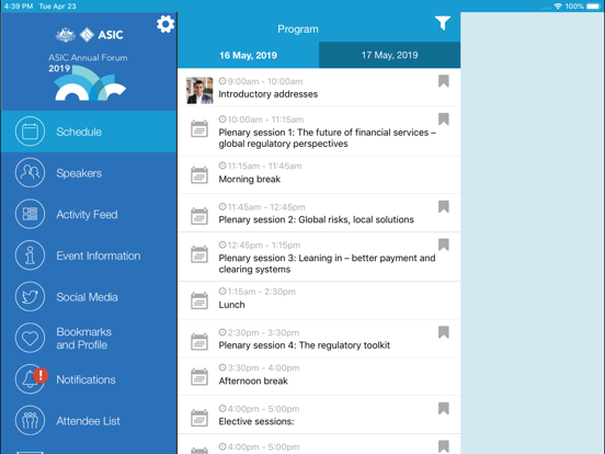 Screenshot #4 pour ASIC Annual Forum 2019