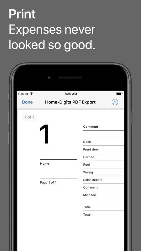 Digits Tape Calculator screenshot 6 of 8