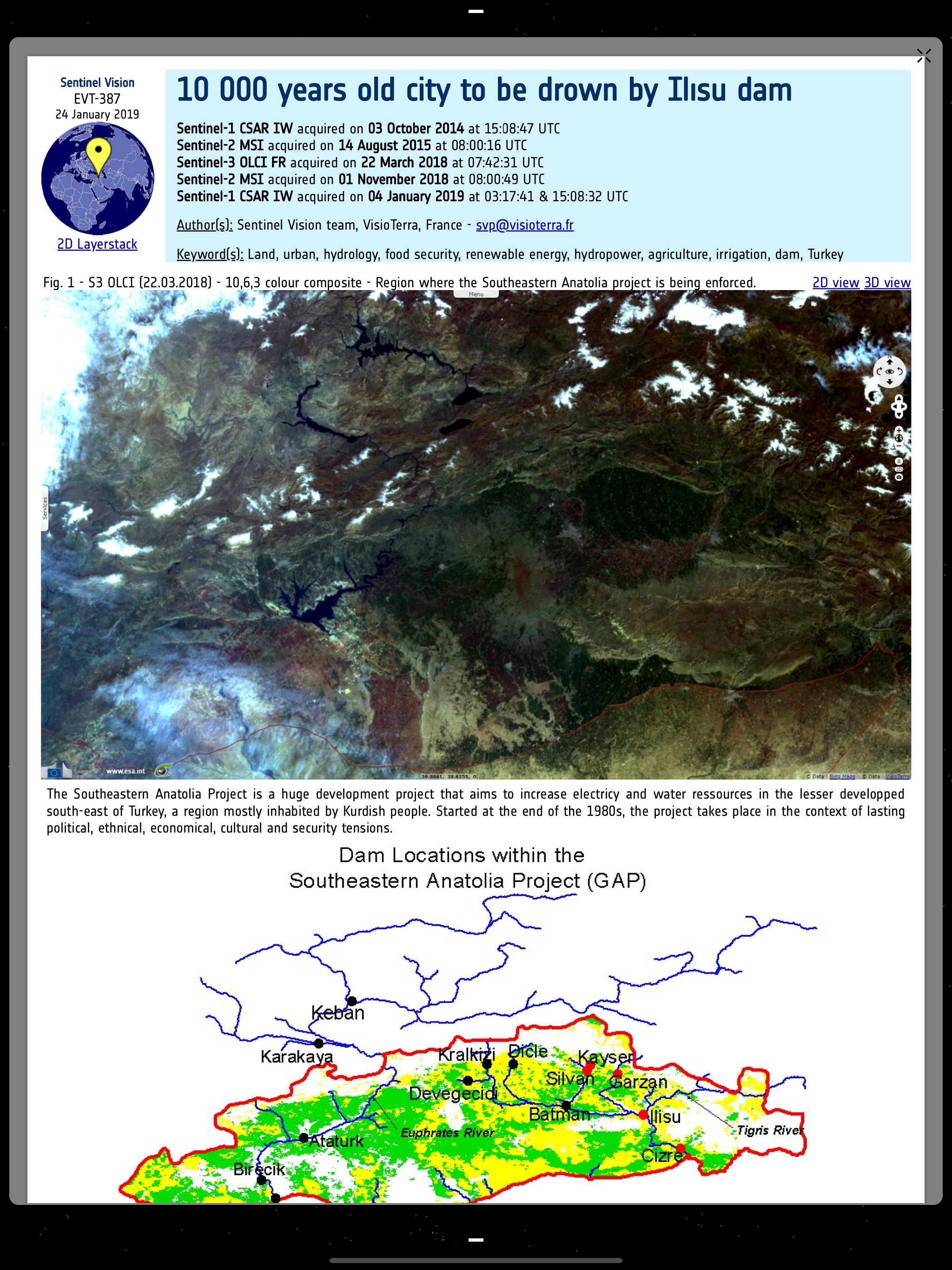 Copernicus Sentinel
