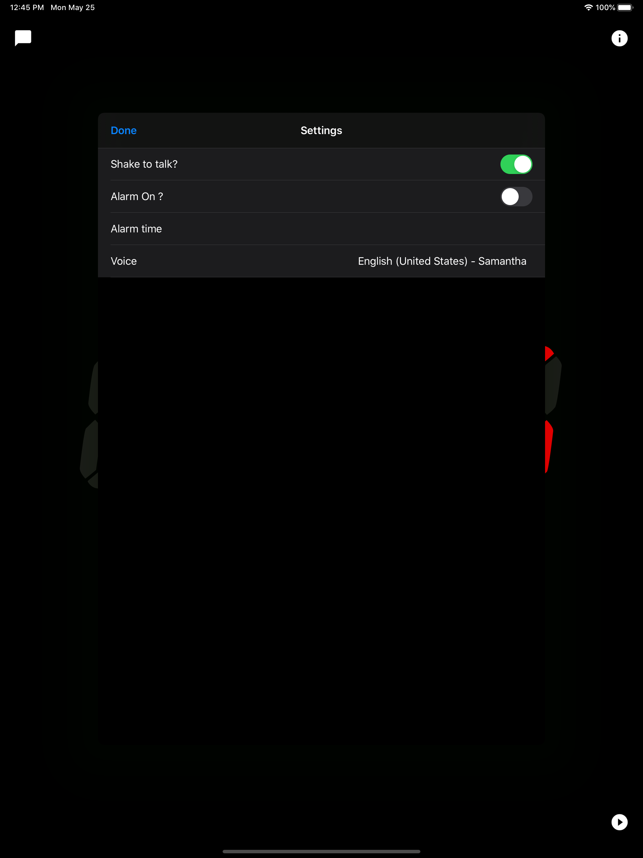 TalkingClock