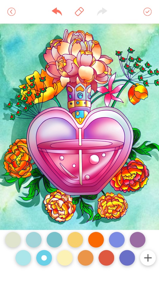 #8. Color Fever - Color by Number (iOS) 由: DragonPlus