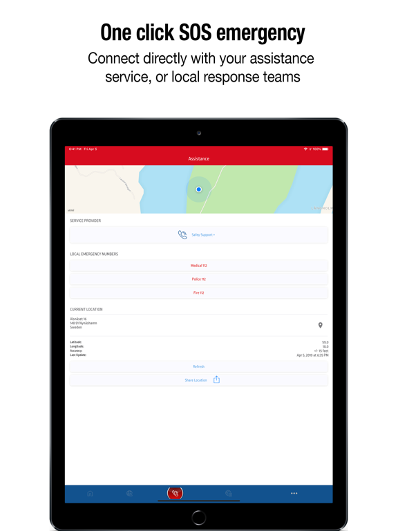 Safey Global iPad screenshot 5 - Travel app