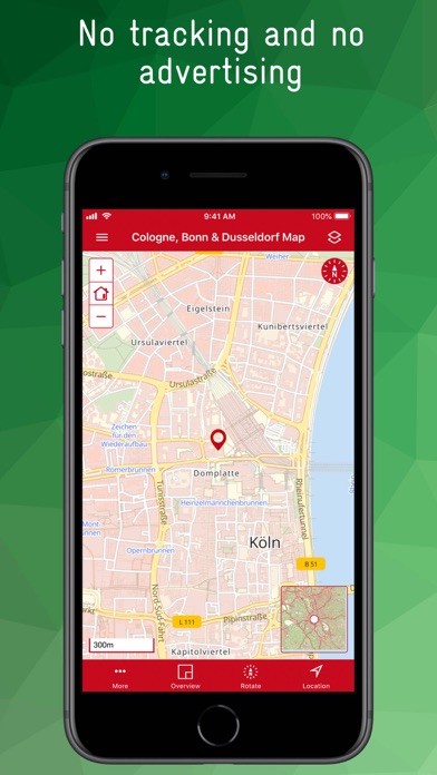Cologne, Bonn & Dusseldorf Map Screenshot 2
