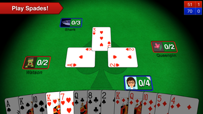 Spades plus screenshot 1