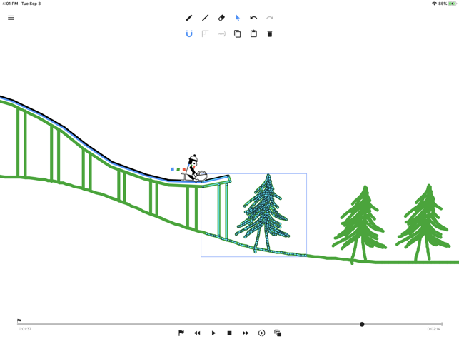 ‎Line Rider Screenshot