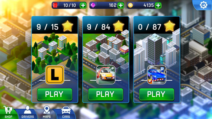 Multi Level Parking Simulator
