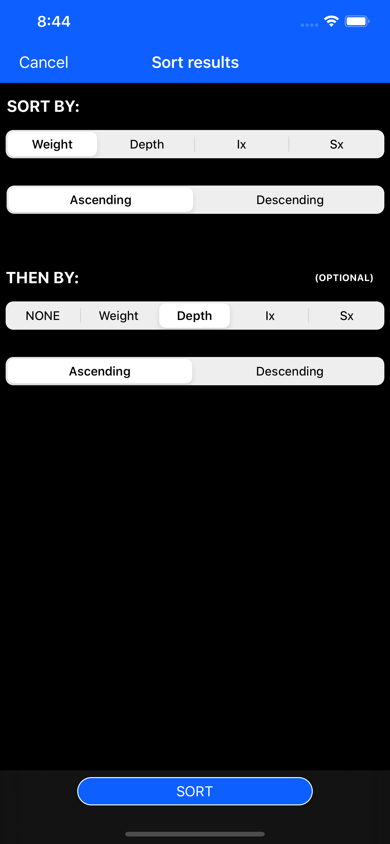 Steel Beams Bulk Checker screenshot 4