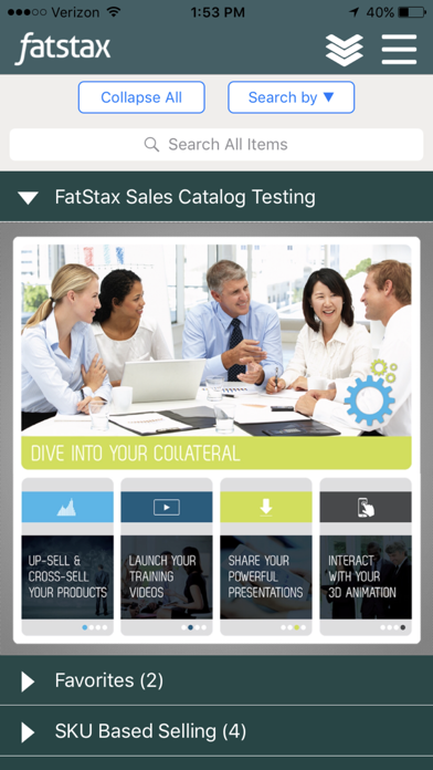 FatStax for Sales Screenshot