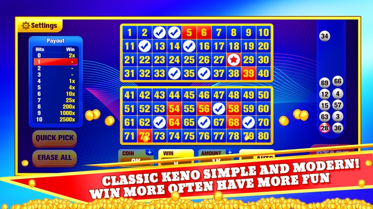 Keno Games Club screenshot-0