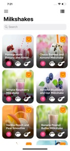 Milkshake Recipes screenshot #4 for iPhone