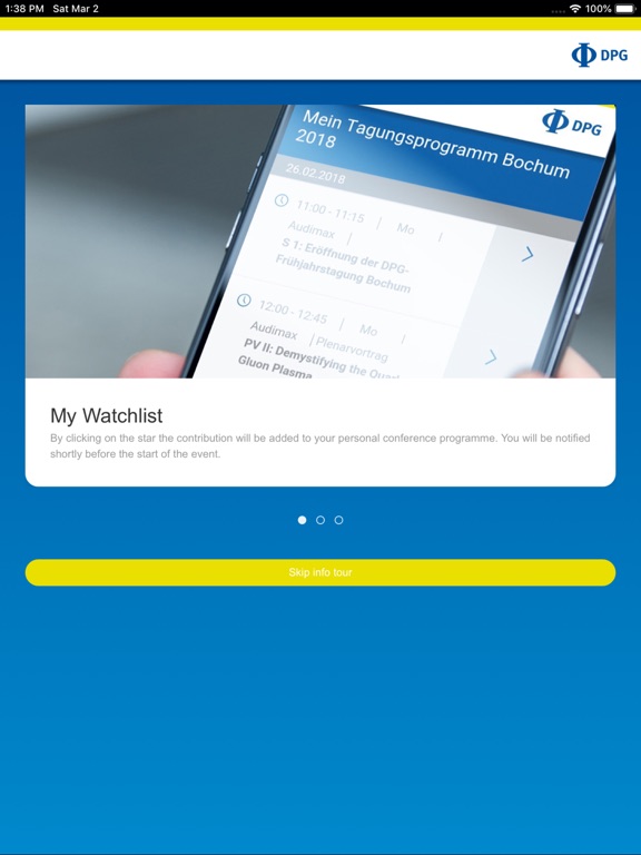 Screenshot #4 pour DPG-Frühjahrstagungen