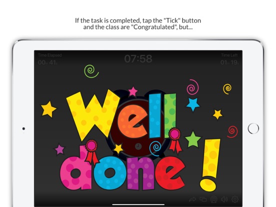 Classroom Timer Pro iPad screenshot