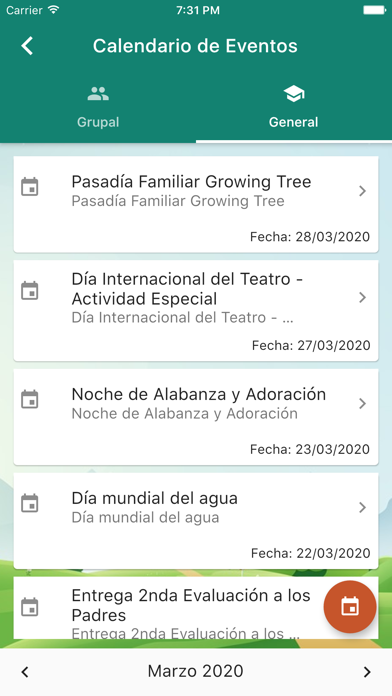 MiCentro Agenda Pequeñín Screenshot