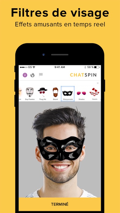 Screenshot #3 pour Chatspin - Random Video Chat