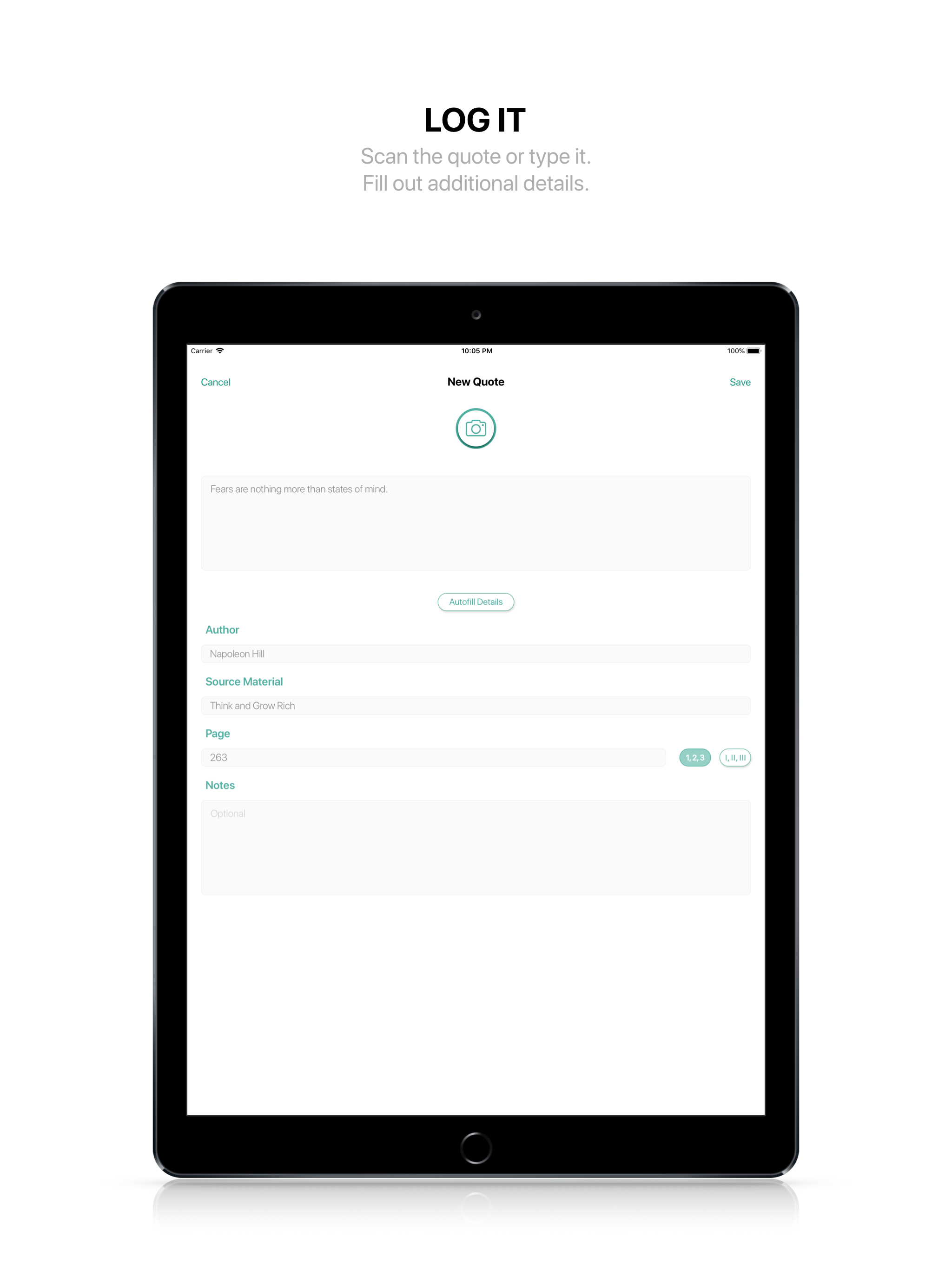 QOTD: Read, Scan & Save Quotes screenshot 15