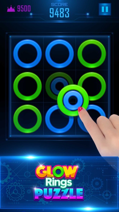 Glow Rings Puzzle Screenshot 4