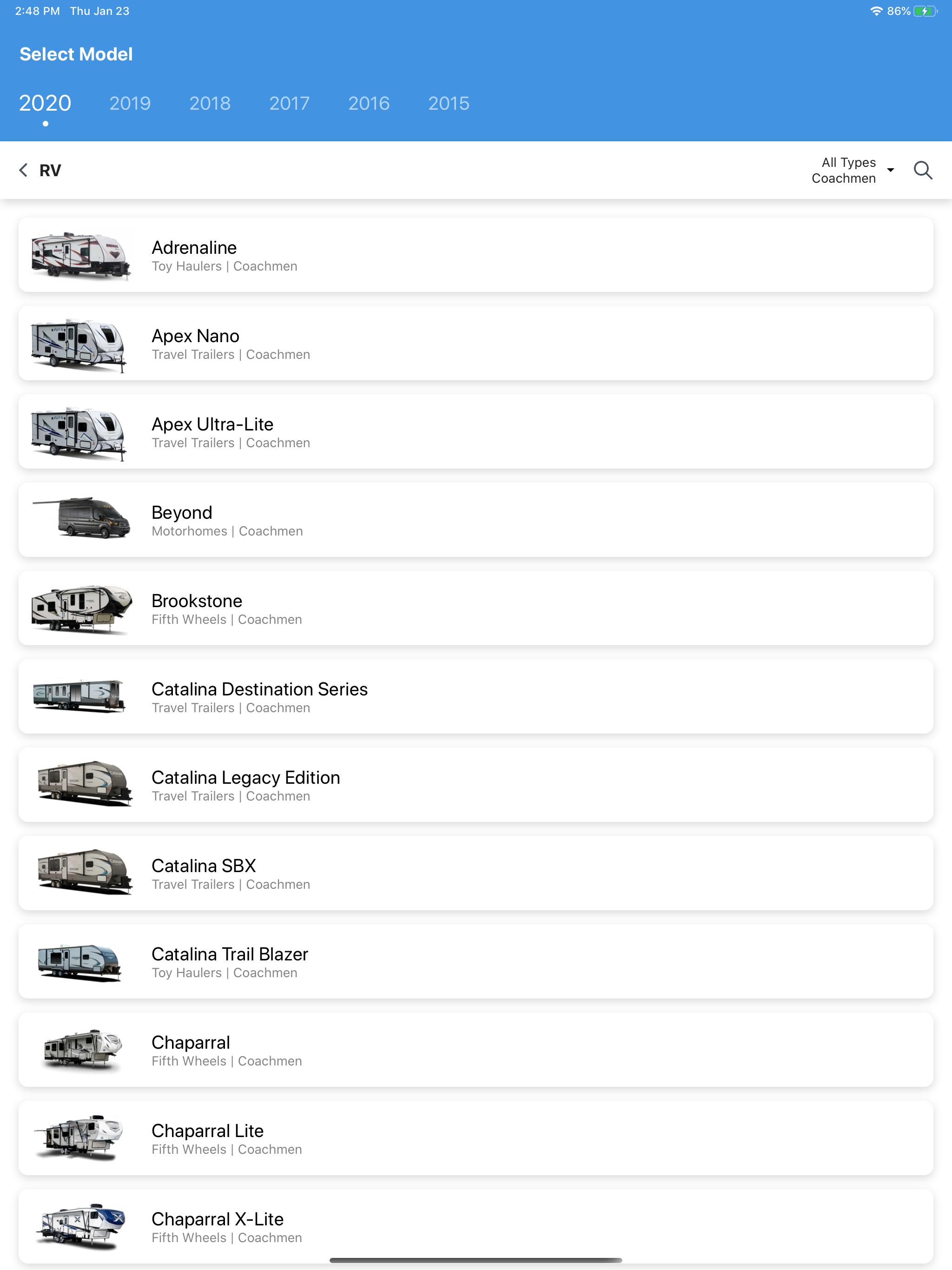 Coachmen RV Owner's Guide