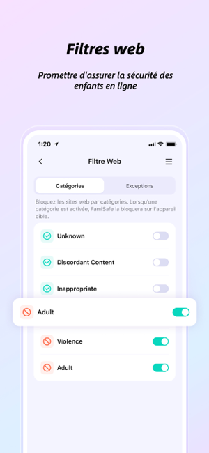 ‎Contrôle Parental- FamiSafe  Capture d'écran