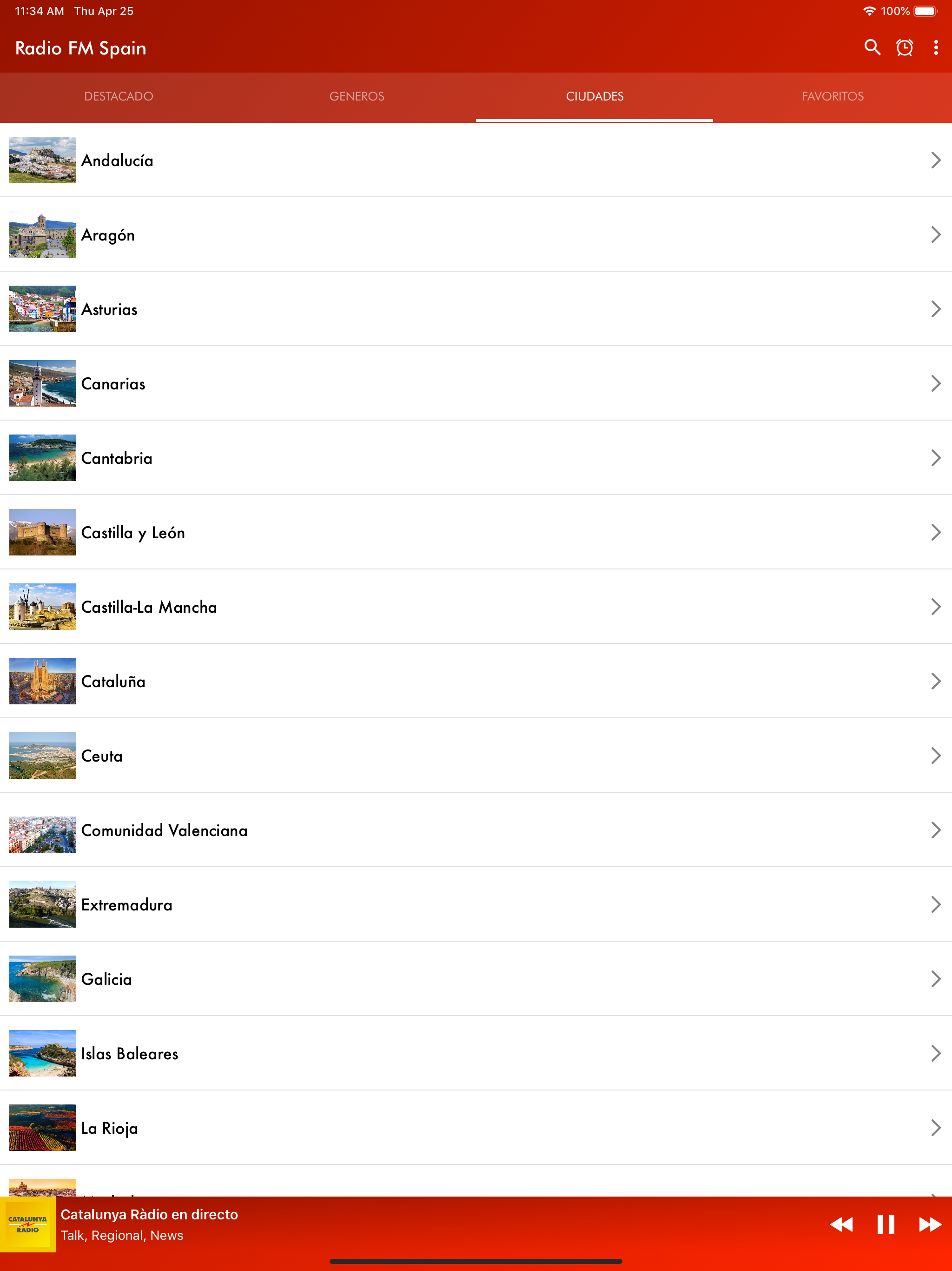 Radio FM Spain screenshot 7