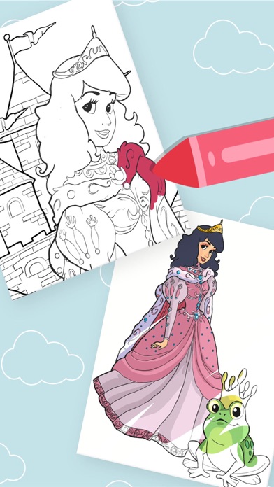 Princess - Coloring Pages screenshot 2