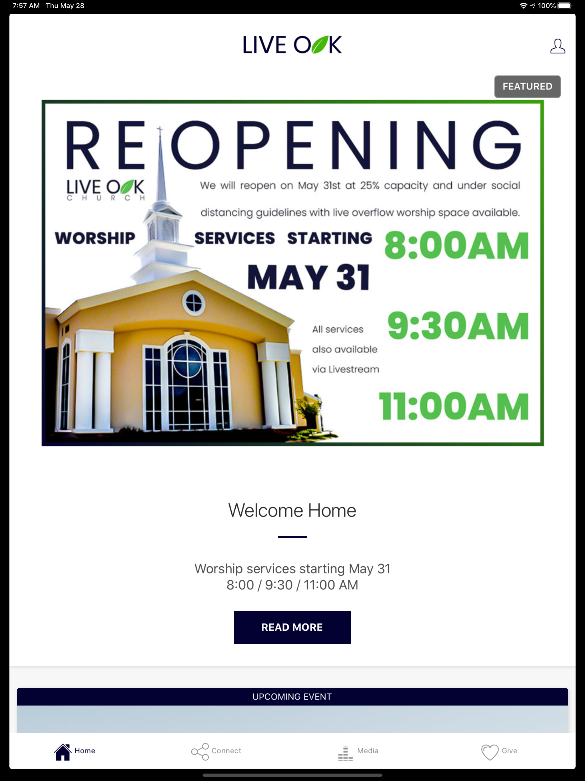 Live Oak Church screenshot 3