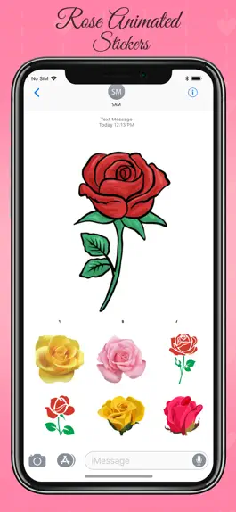 Game screenshot Animated Rose Day Stickers hack