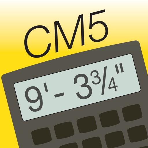 Construction Master 5 Calc iOS App