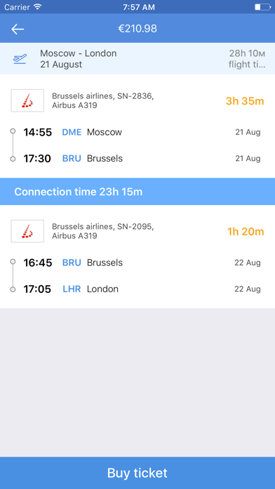 City.Travel — Cheap Flights Screenshot
