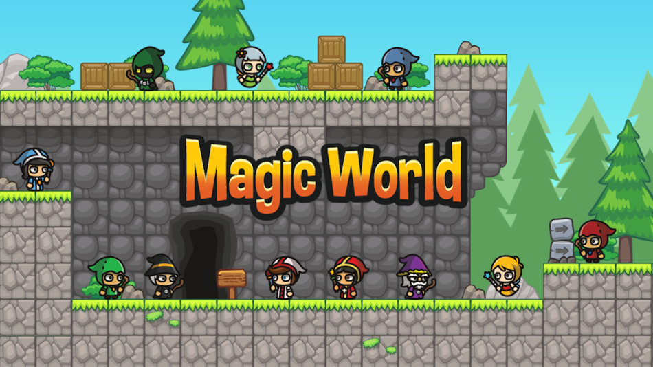 #5. Magic World: Super Tiny Wizard (iOS) 由: Wipoo Chatwaranon