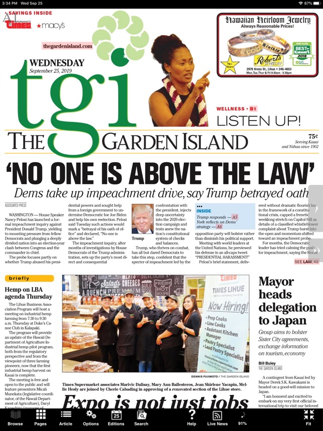 The Garden Island News On The App Store