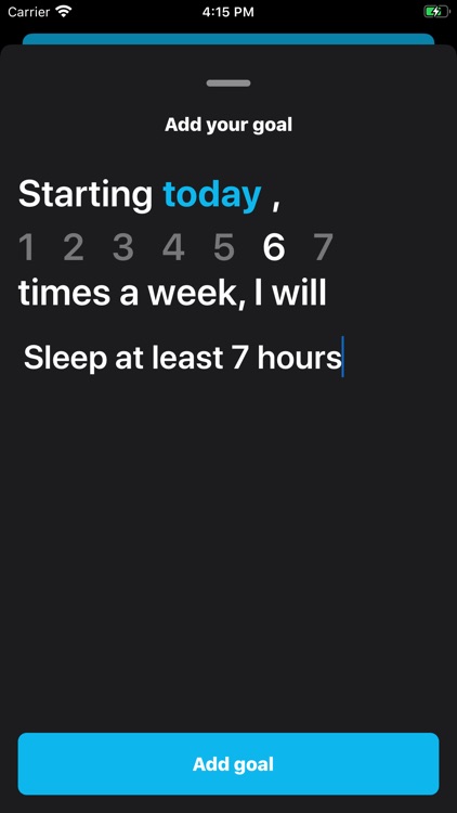 Goal Planner - Resolution screenshot-4