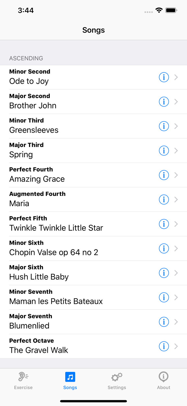 Interval Recognition Pro screenshot 3