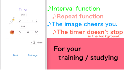 IR-Timer:Interval & Repeatable Screenshot 4 - AppWisp.com IR-Timer:Interval & Repeatable Screenshot 4 - AppWisp.com