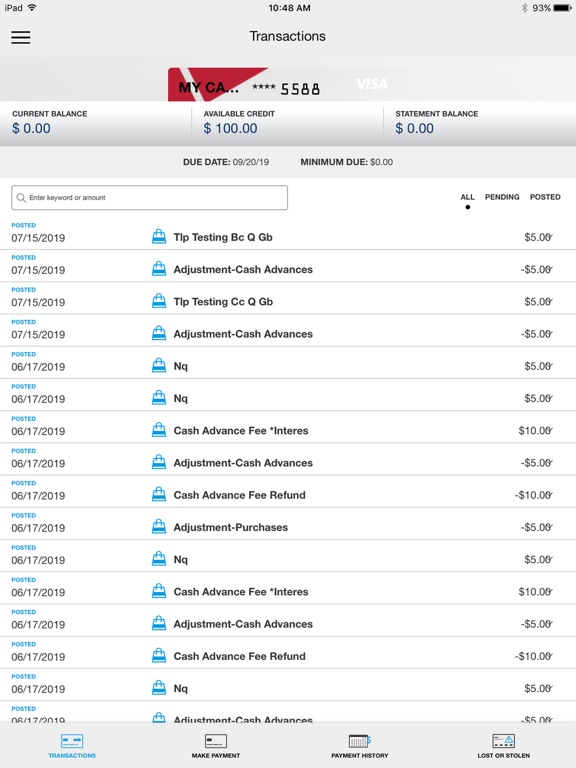 Screenshot #6 pour AmeriCU Cards