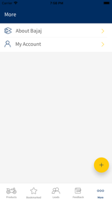Bajaj Sales App screenshot