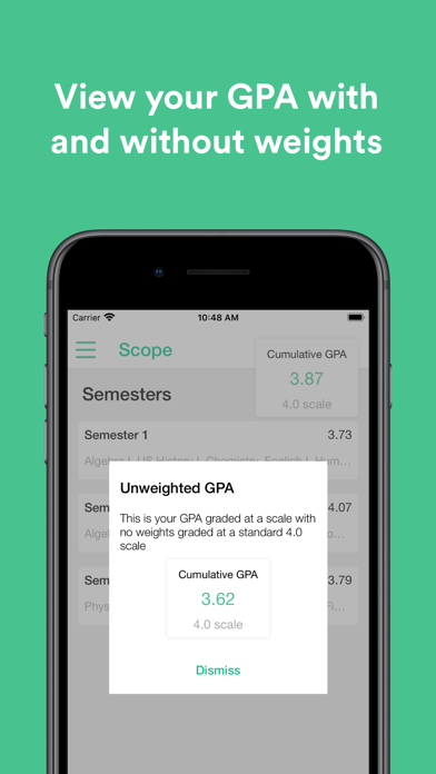 Scope: Custom GPA Calculator screenshot 4