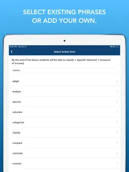 Learning Objective Creator screenshot 11