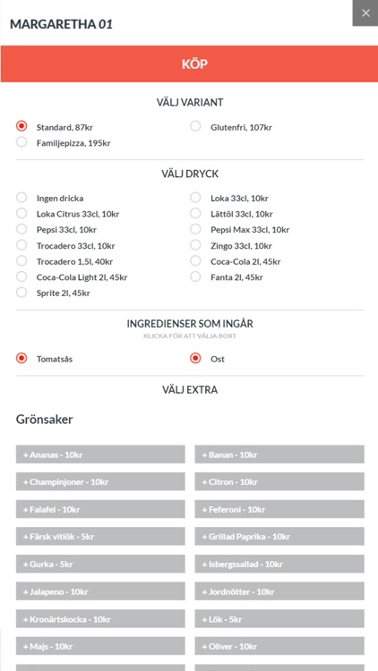 Ljusstadens Pizzeria