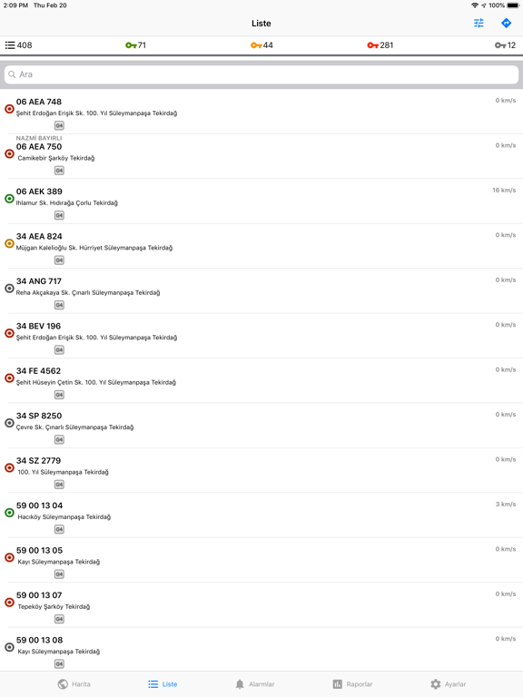 Screenshot #5 pour TBB Araç Takip