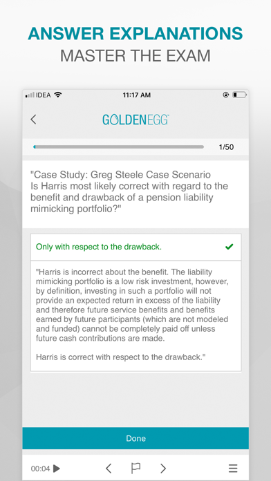 Golden Egg CFA® Exam Level 3 screenshot 3