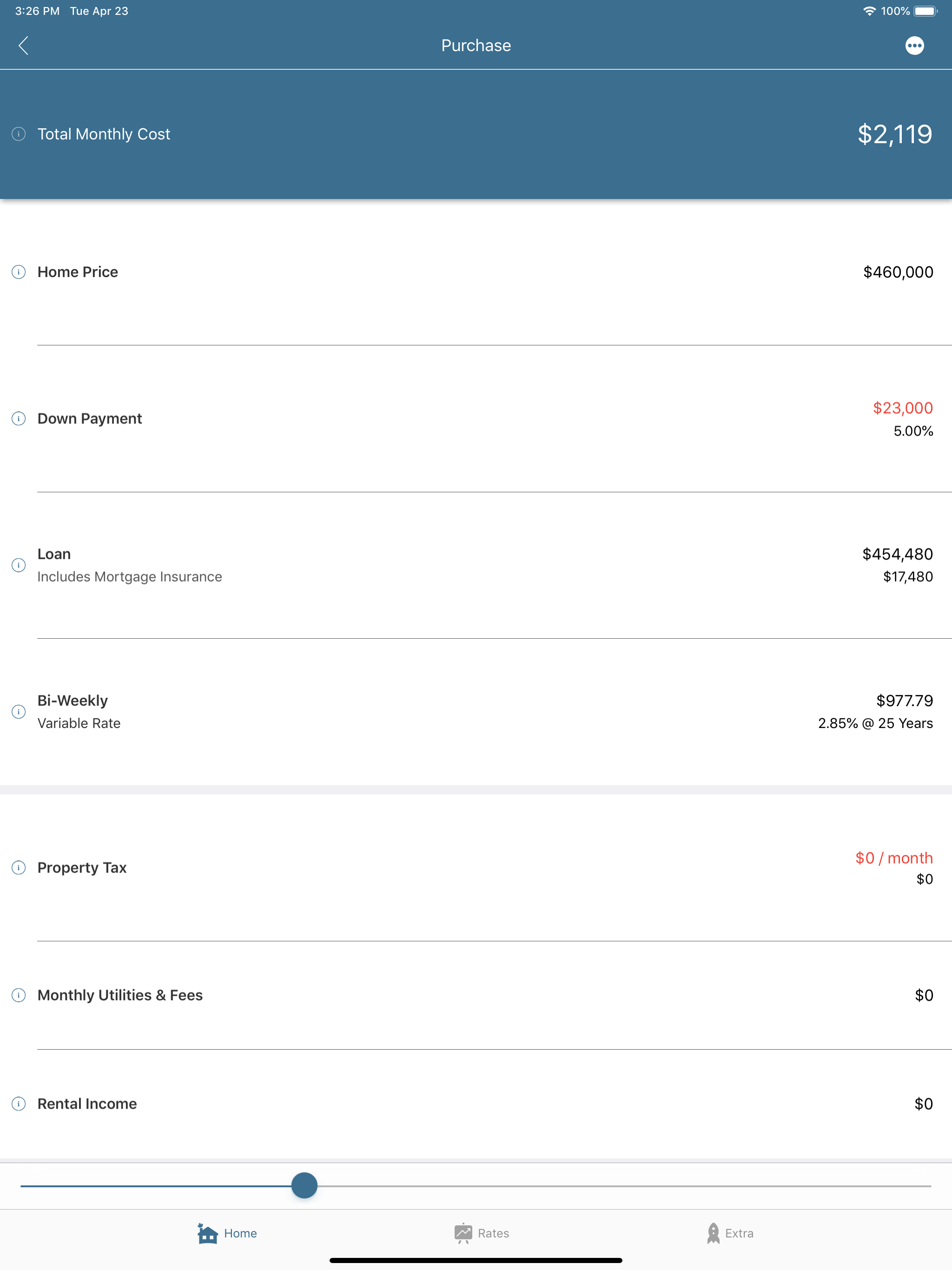 MCC Home Centre App