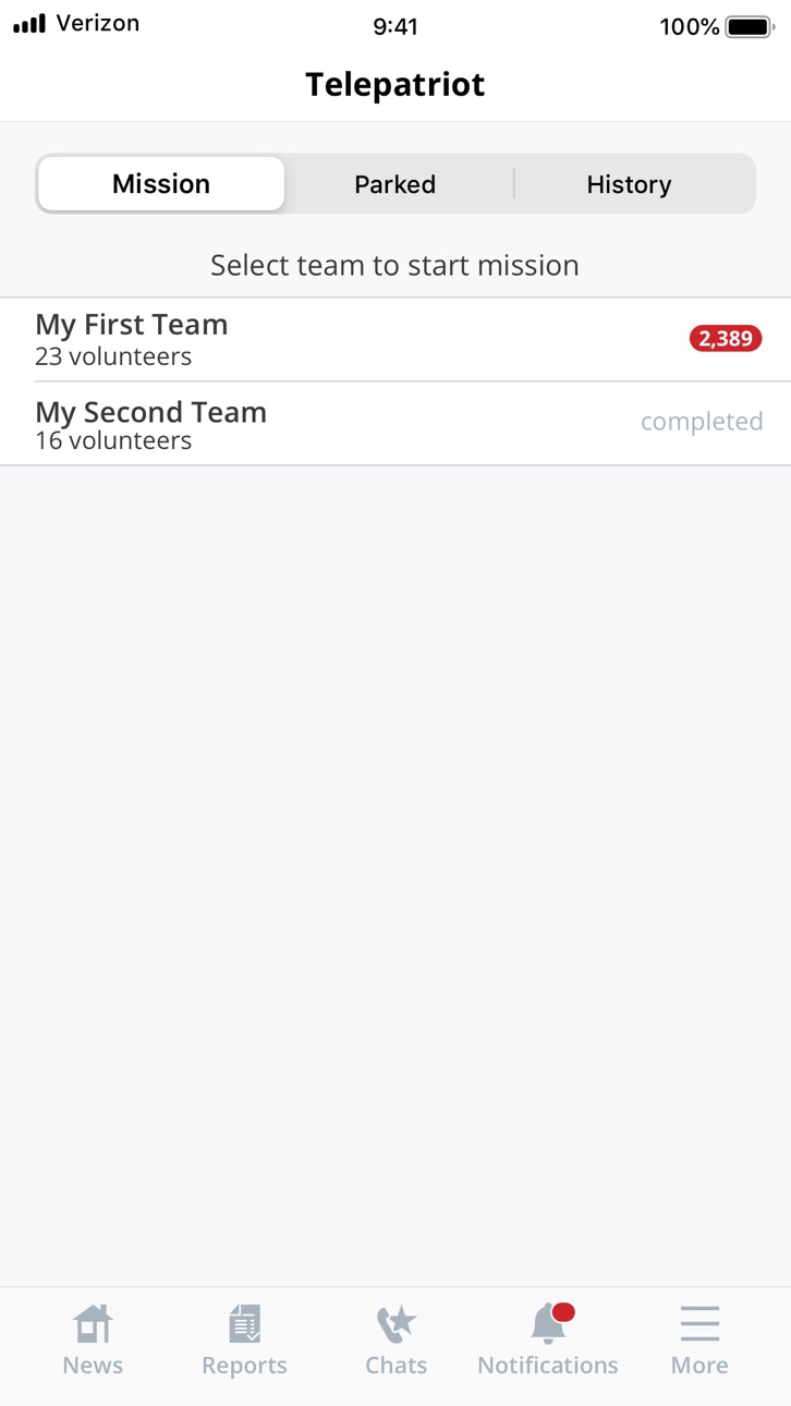 iPhone screenshot