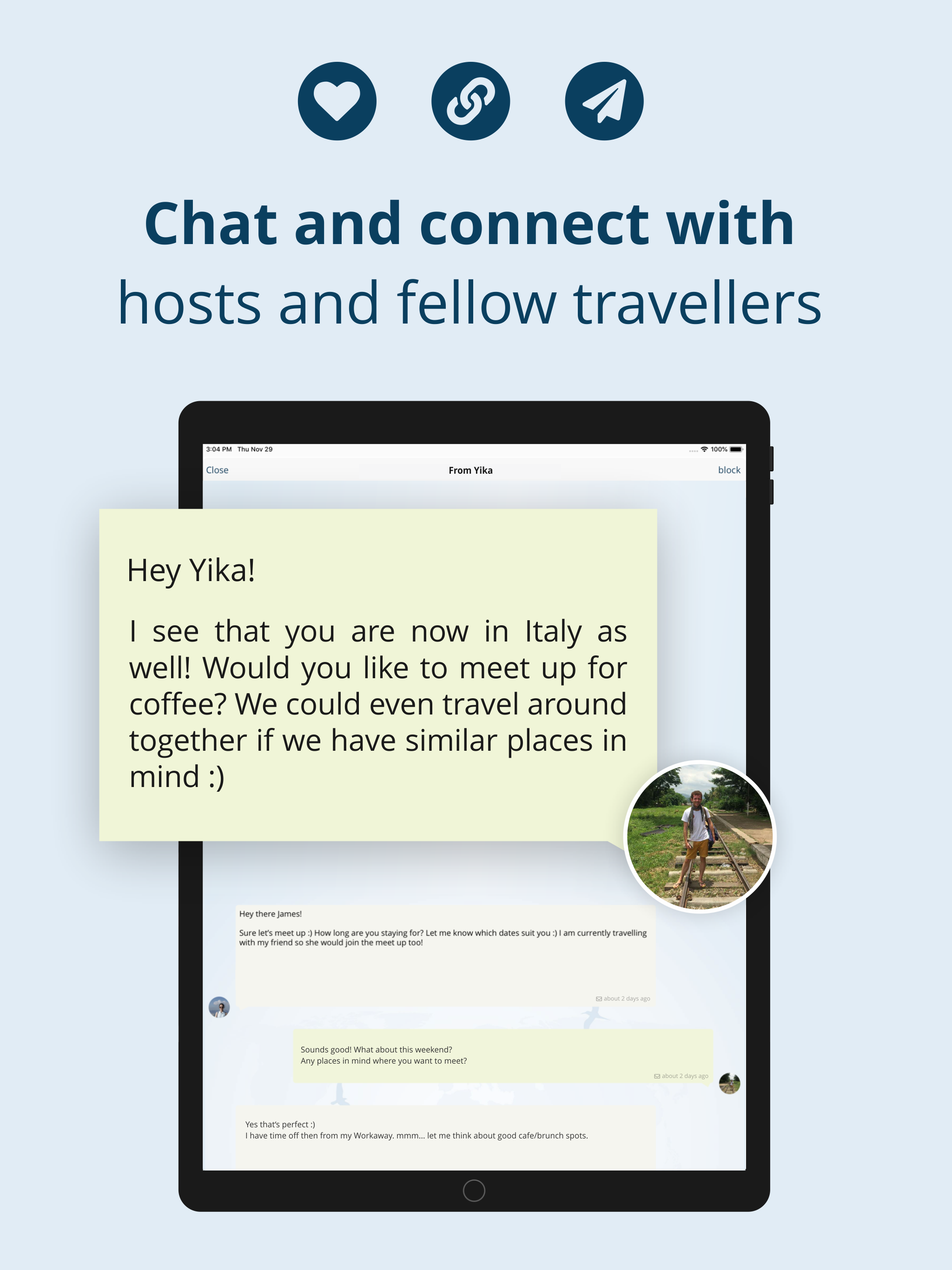 Workaway Travel App