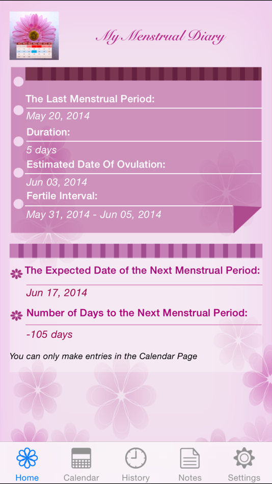 My Menstrual Diary - 3.0.13 - (iOS)
