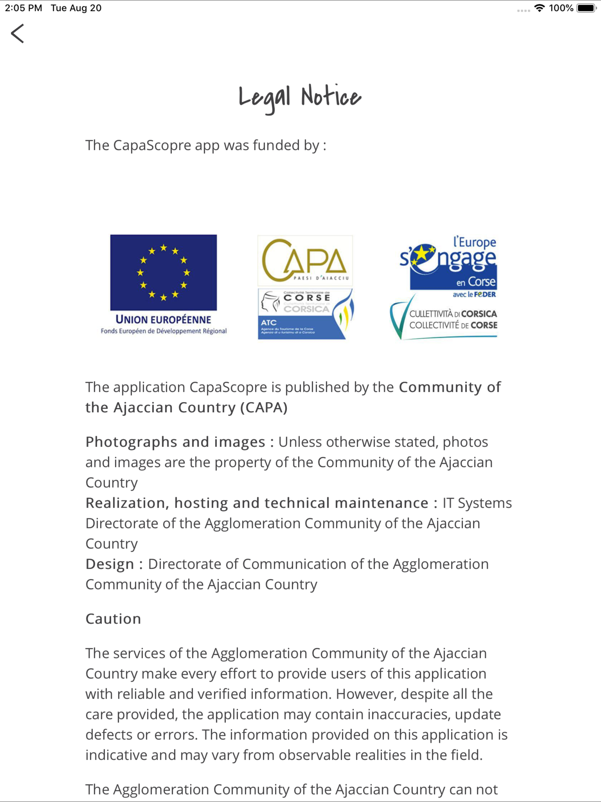 CAPA SCOPRE screenshot 12