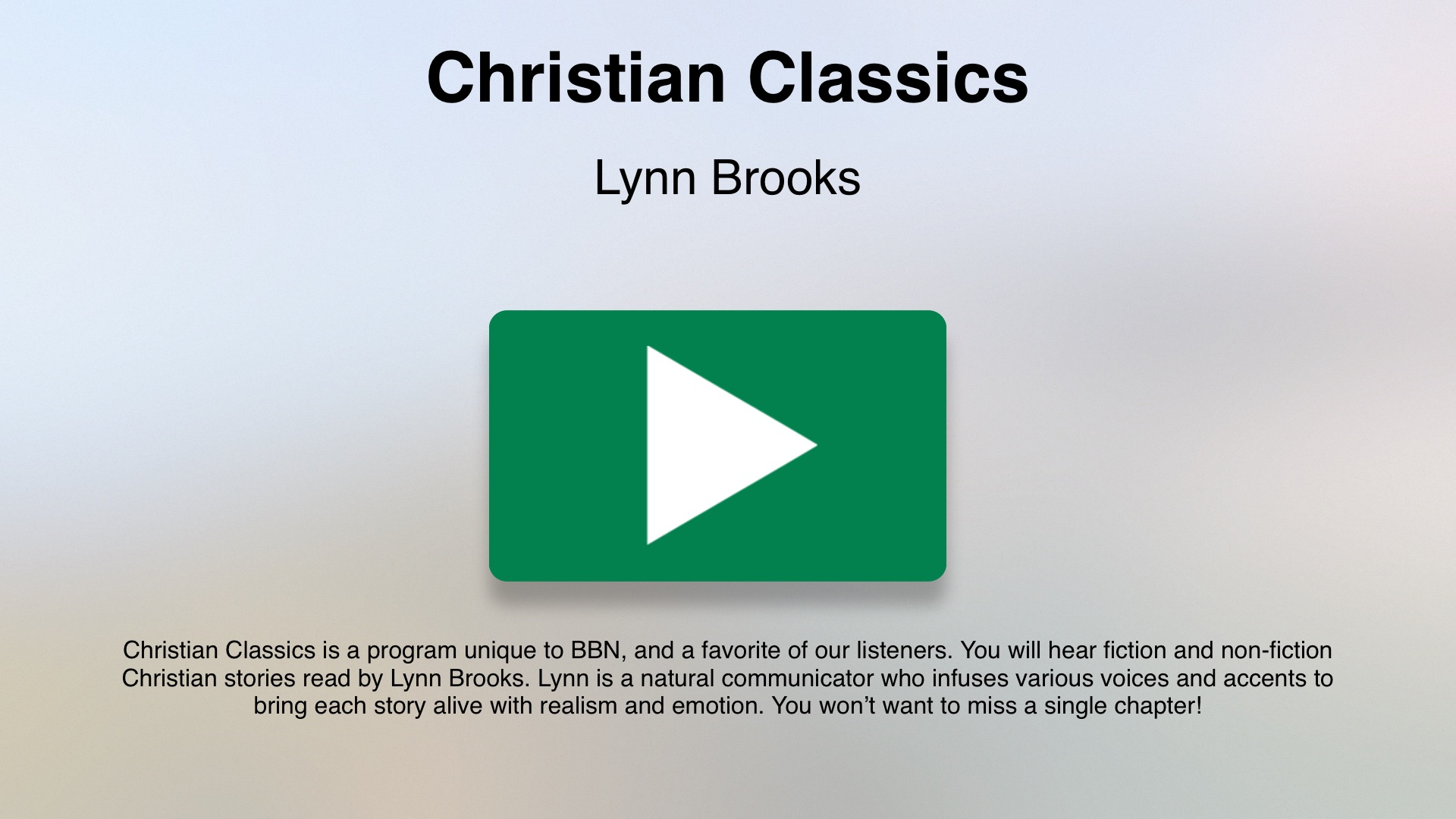 BBN - Christian Radio
