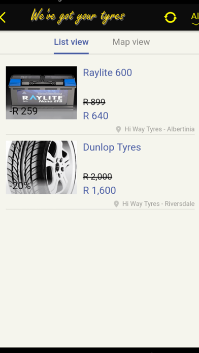 Hi Way Tyres - Hi Way Bande screenshot 4